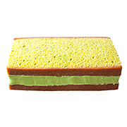 雪花霜(抹茶のカステラアイス)